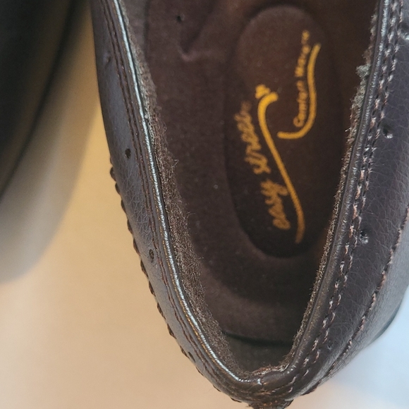 Easy Street Women's Purpose Slip-on, Brown, 9X Wide - Picture 7 of 11